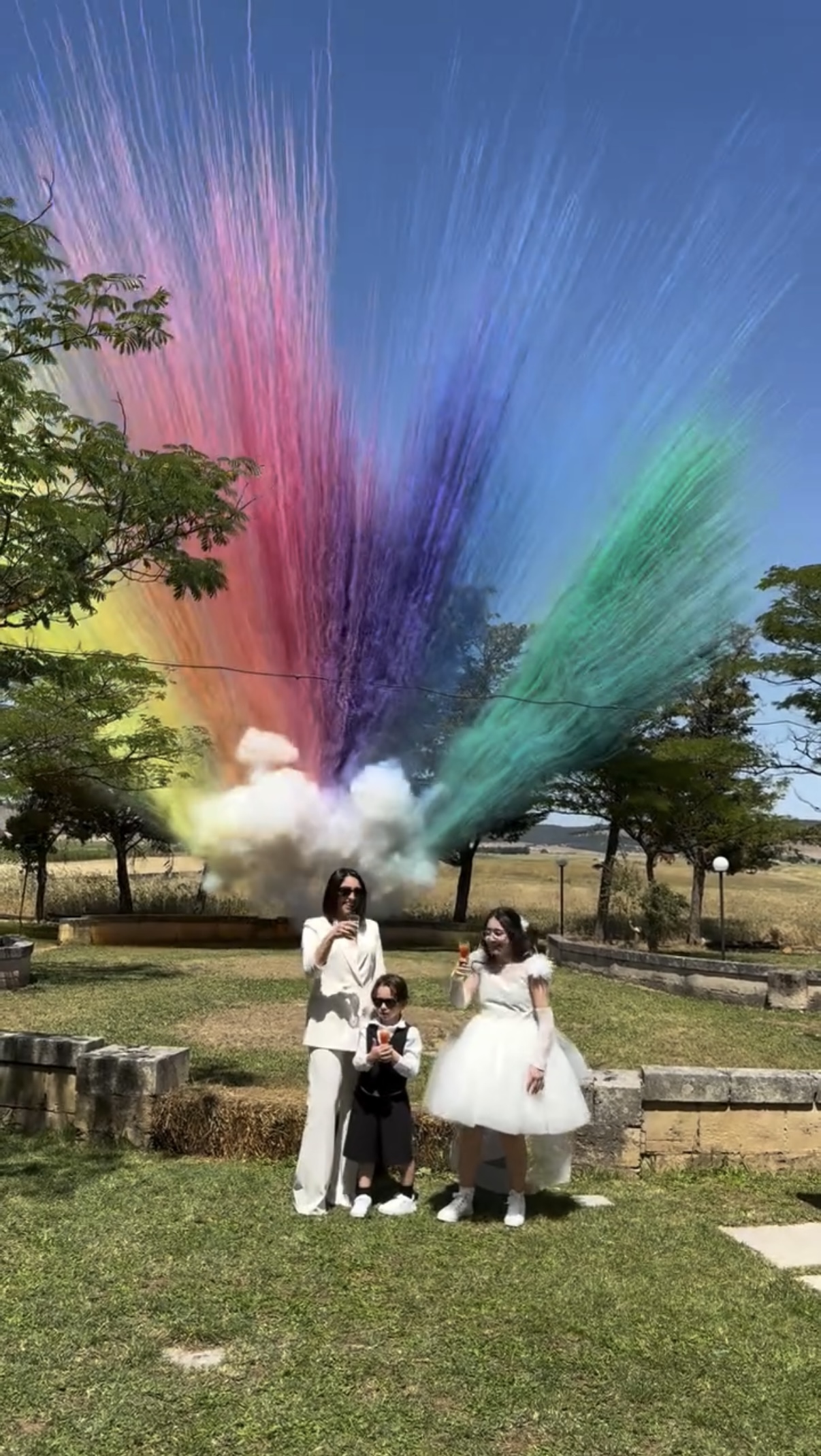 Battesimi e comunioni in famiglia tra gli alberi del Giardino dei Gelsi